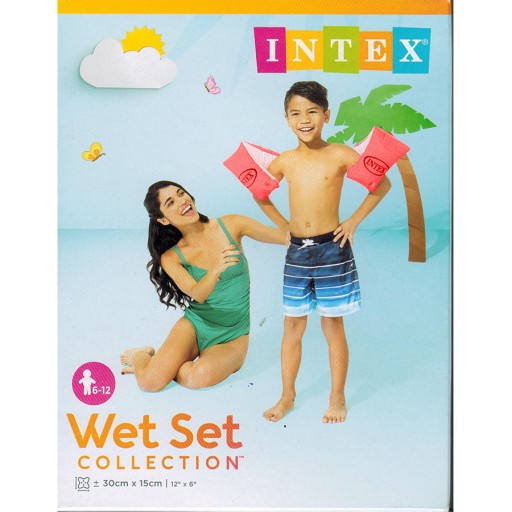 INTEX 58641 Nafukovacie rukávy na plávanie motýlikov 30 x 15 cm 6-12 rokov
