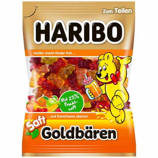 Haribo Teddy bears jelly beans so šťavou z Nemecka HIT