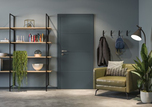 Nástenný vešiak GAMET WS28, super matná čierna LOFT
