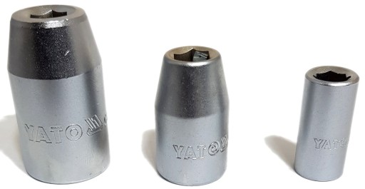 YATO - BITOVÝ ADAPTÉR SADA ADAPTÉROV 1/2'' 1/4'' 3/8''