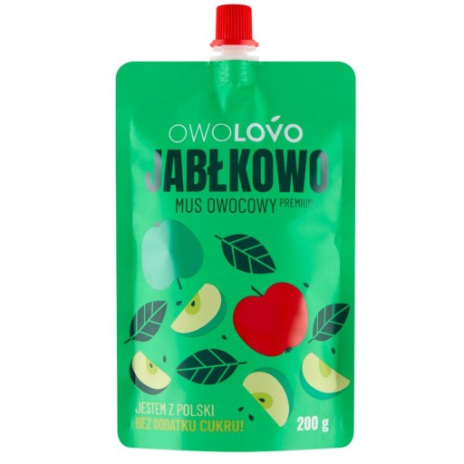 Zdravý ovocný dezert pre deti, jablko OWOLOVO