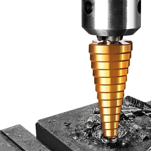 ODOLNÝ TYTAN HSS vianočný stromček stupňovitý kužeľový vrták do kovu 4-32MM
