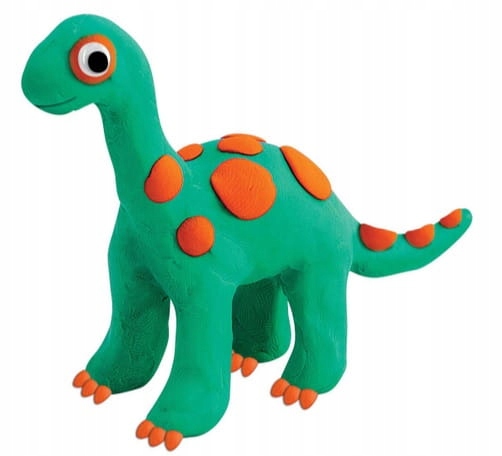 PLAY-DOH Air Clay Dinos - zelený dinosaurus - kreatívna hračka