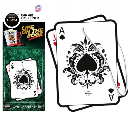 VÔŇA AROMA AUTOCELULÓZOVÝ PRÍvesok BLACK JACK