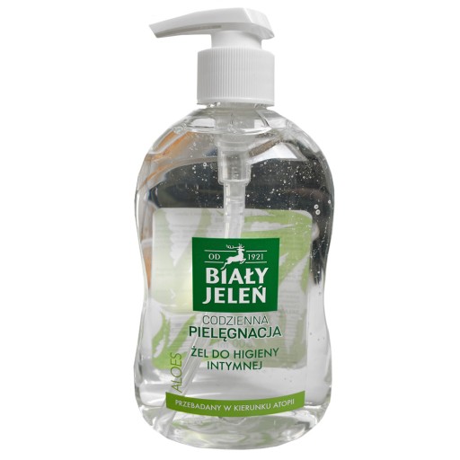 GÉL NA INTÍMNU HYGIENU BIELY JELEN, ALOE 500ML