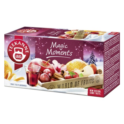 TEEKANNE magické momenty ČAJ svet ovocia OVOCNÝ ČAJ 20 VRECOV