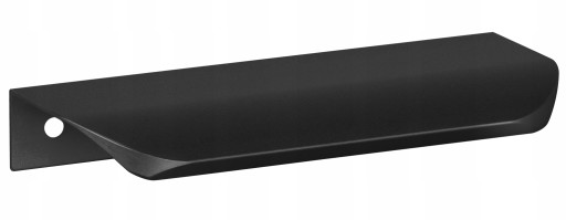 Okrajová rukoväť aplikovaná vpredu, matná čierna 128/148 mm - UA02 AMIX