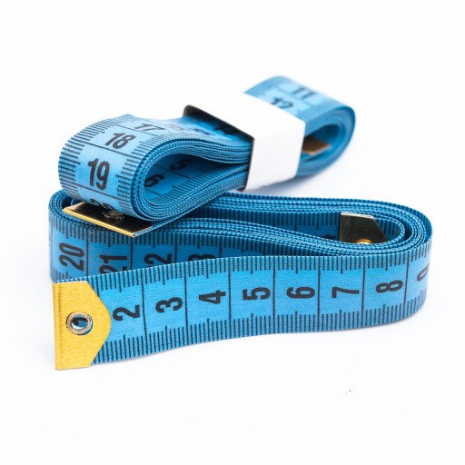Krajčírsky meter 150cm, mix farieb, 12 ks