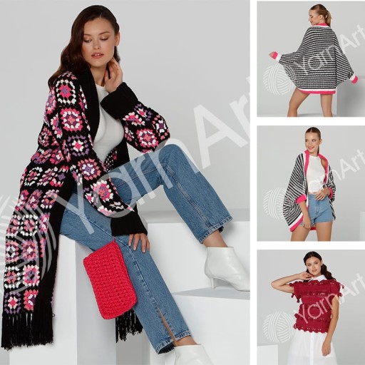 YARNART JEANS 46 priadza, šedá