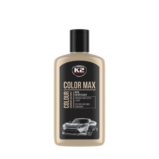 K2 COLOR MAX FAREBNÝ VOSK ČIERNY K020KAN 0,2L