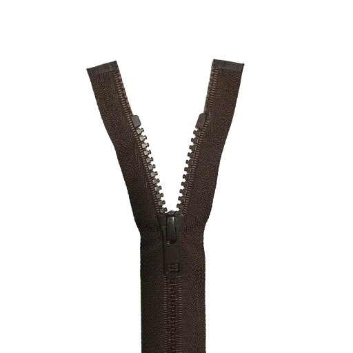 YKK zips 50cm KOCKOVÝ HNEDÝ