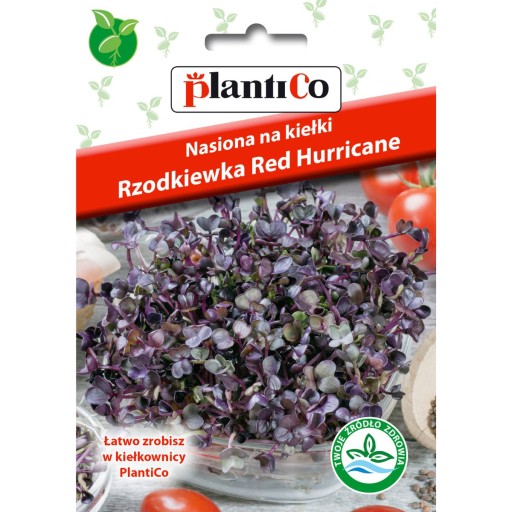 Semená reďkovky Red Hurricane na klíčky 10g