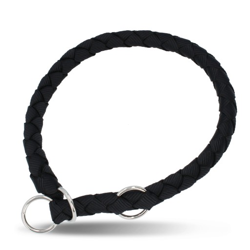 Obojok Cavo, L–XL: 52–60 cm/Ø 18 mm, čierny