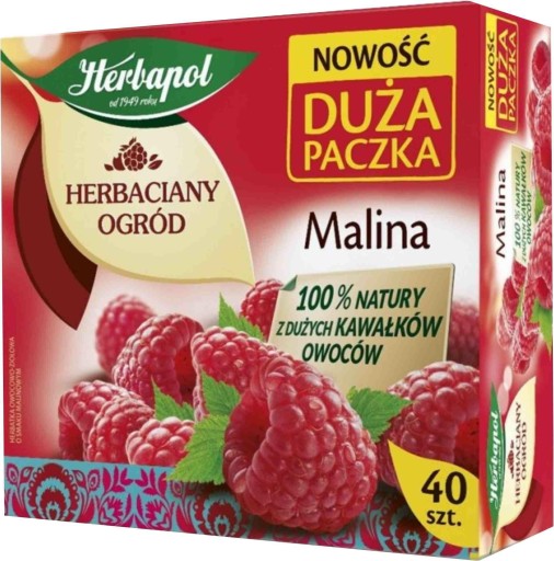 HERBAPOL Malinový čaj 40 tb