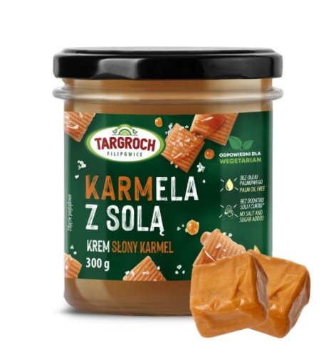 Slaný karamelový krém Targroch Cream s príchuťou slaného karamelu 300 g