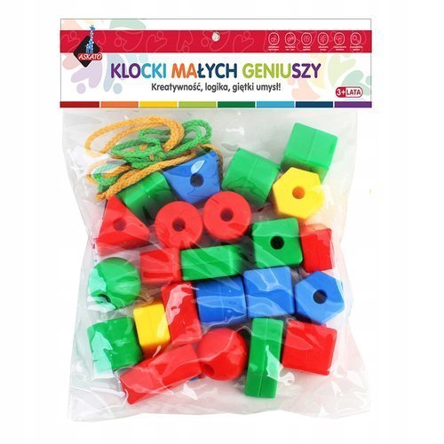 LITTLE GÉNIUS BLOCKS VEĽKÉ KORALY 22 KUSOV. VZDELÁVANIE