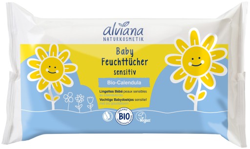 ALVIANA Baby ECO vlhčené čistiace obrúsky
