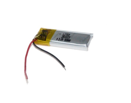 Nabíjateľná batéria Mp3 Bluetooth RC 281025 50mAh