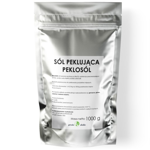 CURRING SOĽ, kypriaci soľ na mäso, kypriaci soľ, 1kg