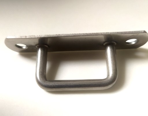 INOX h22 obdĺžnikové nerezové pevné vedenie