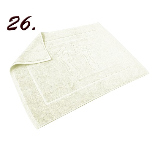 KÚPEĽŇOVÝ KOBEREC NOHA NA UTERÁK 50X70 HRUBA 650G