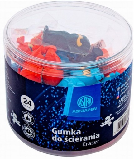 ŠKOLNÁ GUMA V TVARE NINJA ASTRY
