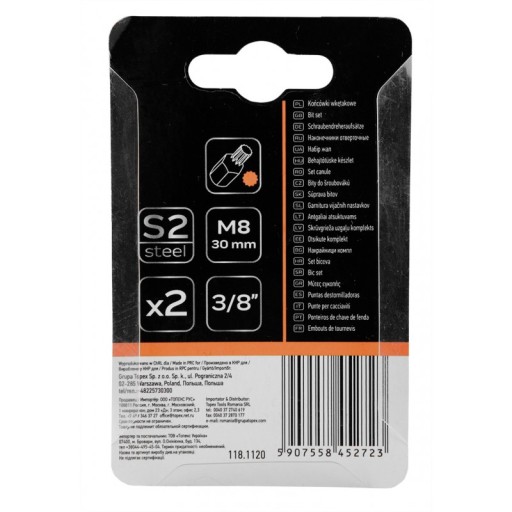 HEX hrot 6 x 30 mm, S2 x 2 ks, NEO 10-972
