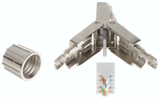 RJ45/FTP6A-HAND modulárna zástrčka, kat