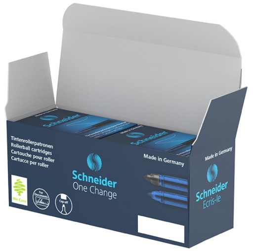 J Náboje SCHNEIDER One Change 0,6mm 5 ks modré