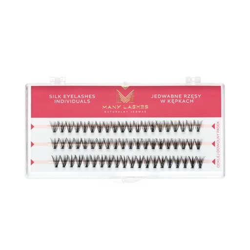 Trsové mihalnice - ManyLashes 20D C curl 10mm