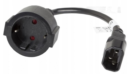ADAPTÉR ADAPTÉR PRE UPS SCHUKO ZÁSUVKA POČÍTAČA 3x0,75 0,2m