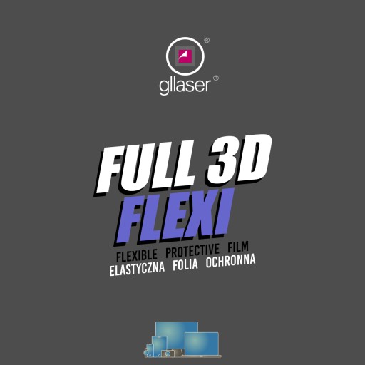 GLLASER FULL 3D FLEXI ochranná fólia pre Garmin Forerunner 165 / Hydrogel