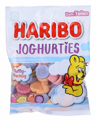 HARIBO Jogurt Ovocné marshmallows 160g DE