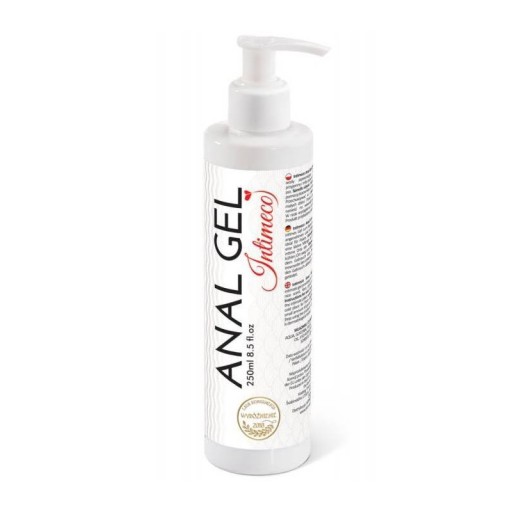 Anal Gel lubrikant, hydratačný análny gél na vodnej báze, 250 ml