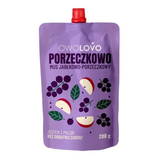 Owolovo PREMIUM Ríbezľová pena pre deti 200g