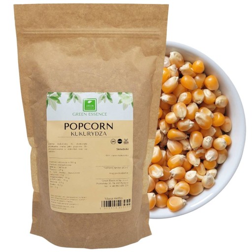 Občerstvenie k filmu? POPCORN - Kukuričné zrno 1kg
