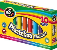 Plastelína AS 10 farieb