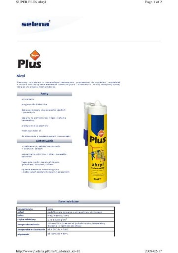 AKRYLÁT SUPER PLUS BIELY 280ML TITÁN