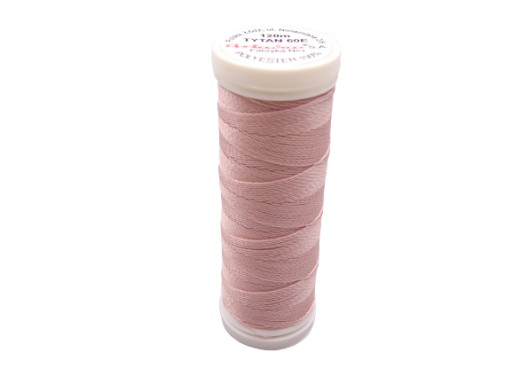 Silné nite na šitie kože Tytan 60E 120m Pink 2637