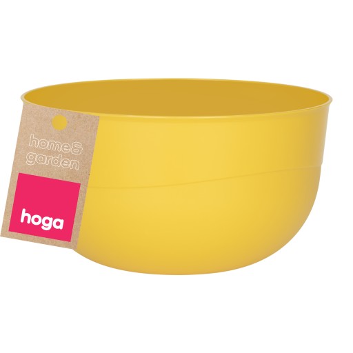 PLASTOVÁ KUCHYŇSKÁ MISKA NA JEDLO, NEREZNÁ, 1,2L, 16CM, MUSTAR