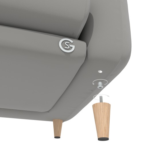 10x M6 x 12 mm nástrčná nástrčka s nákružkom na drevo, ľavý závit