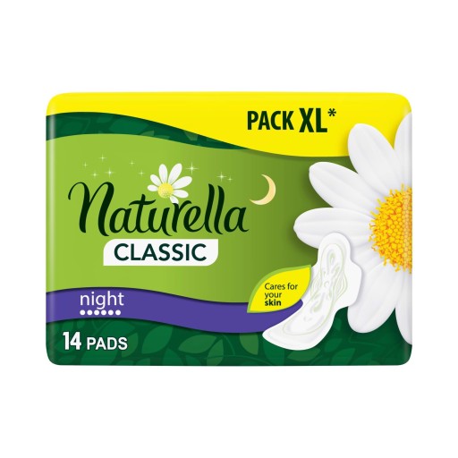 Vložky Naturella Classic Night Camomile Box