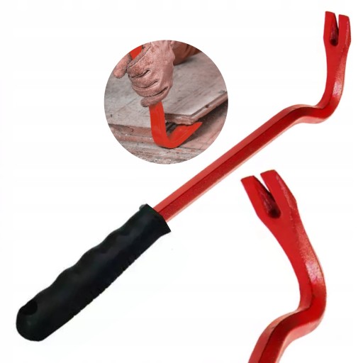 DEDRA Páčidlo s gumenou rukoväťou 300mm 380g 13L130
