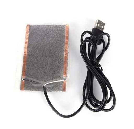 Vykurovacia podložka 15x17cm USB 5V 6,5W