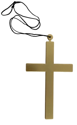 Kríž na šnúrke náhrdelník Priest Nun