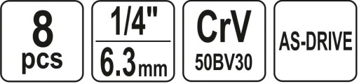 Dlhé nástrčky 1/4