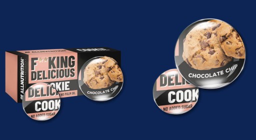 ALL NUTRITION FITKING DELICIOUS COOKIE ČOKOLÁDOVÝ CHIPP 128G