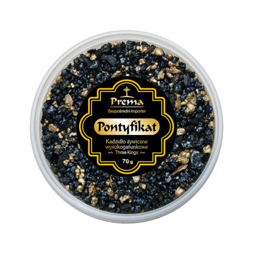 PONTYFIKAT živicové kostolné kadidlo 70g Prema