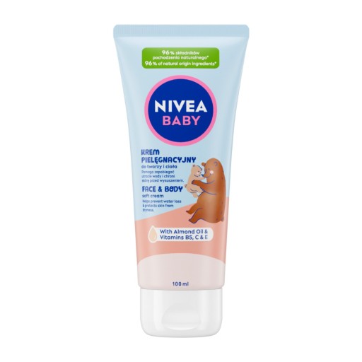 NIVEA BABY krém na tvár a telo 100 ml