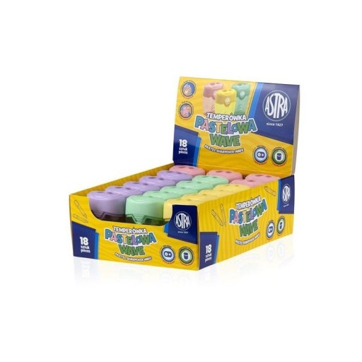 Pastelový brúsik na vlny Astra 2 otvory 404120002